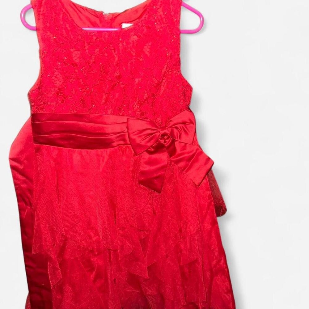 Rare-editions Girls's Red Dress